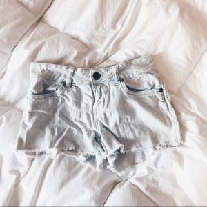 Material girl denim shorts